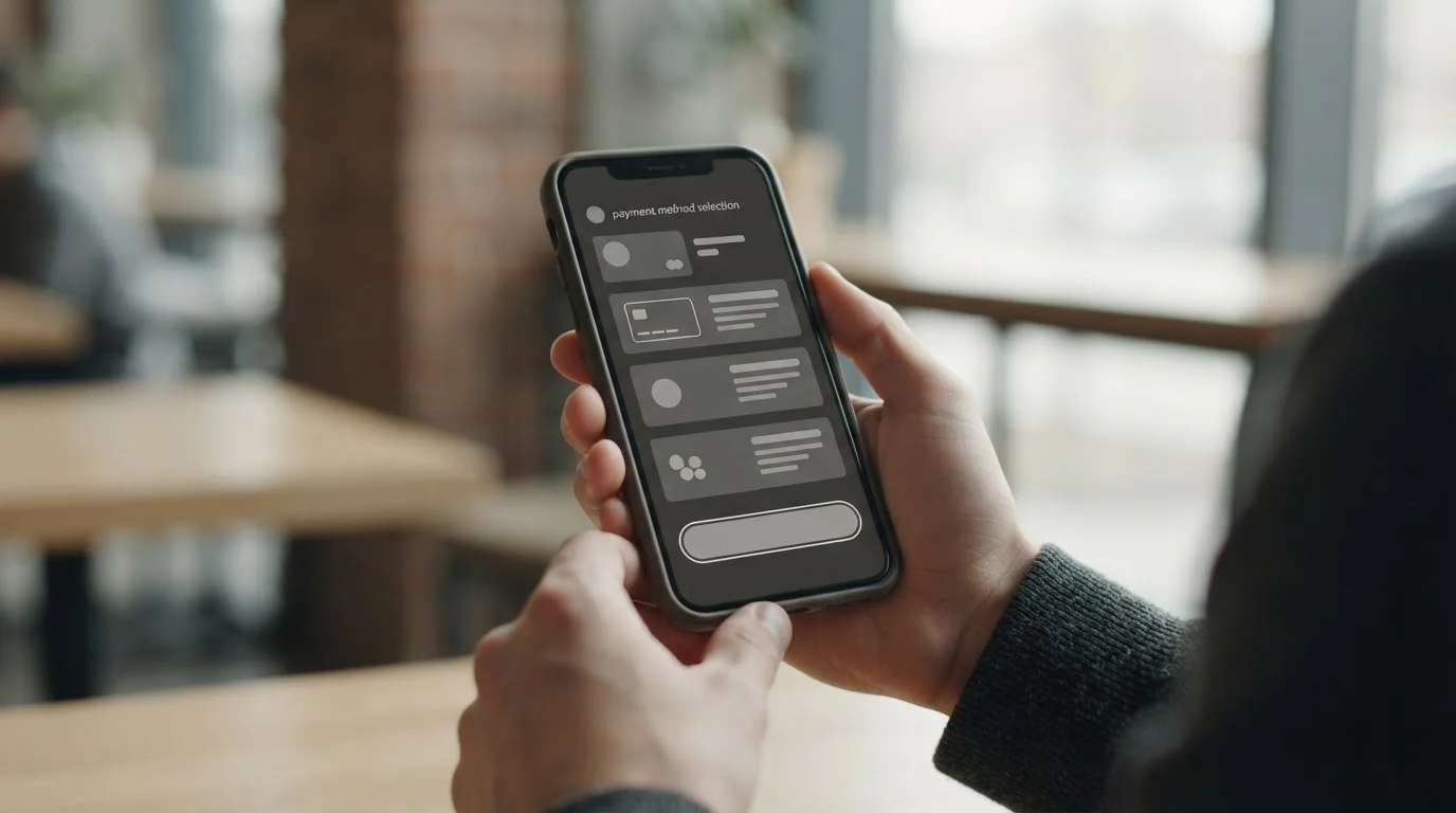 Smartphone mit abstraktem Zahlungsinterface für anonyme Einzahlungen